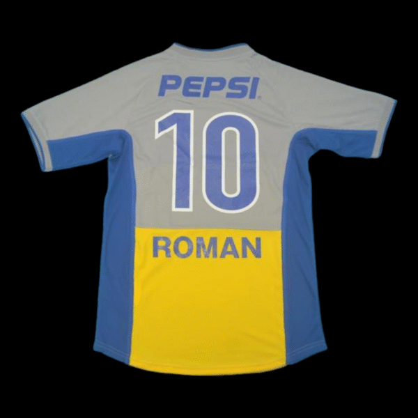 Boca Juniors Retro 2002 Outdoor Jersey - Image 2
