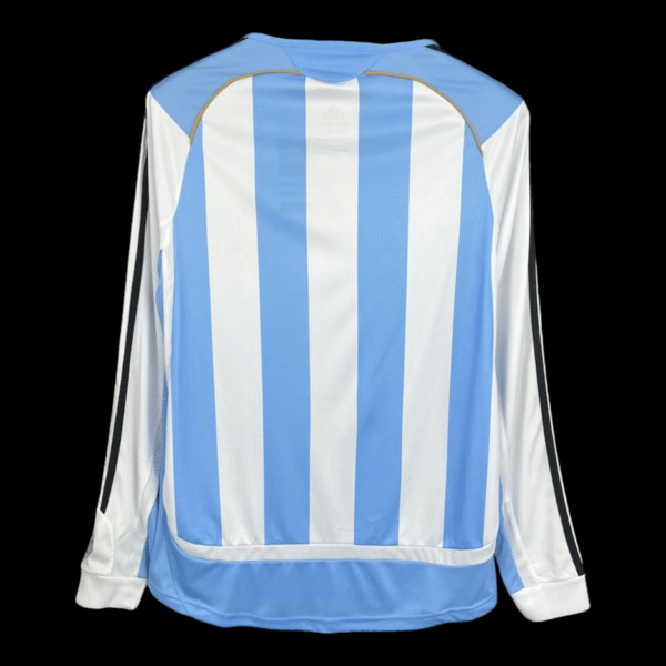 Argentine Maillot Domicile Rétro Manches Longues 2006/2007 - Image 2