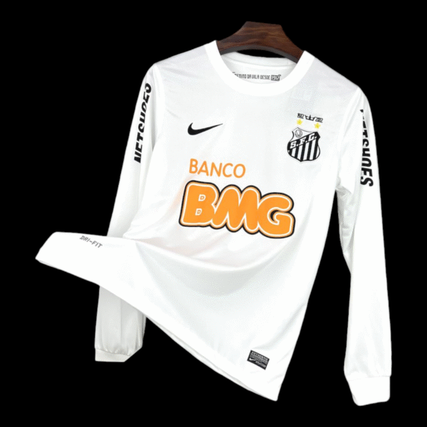 Santos Maillot Domicile Manches Longues Rétro 11/12 - Image 1