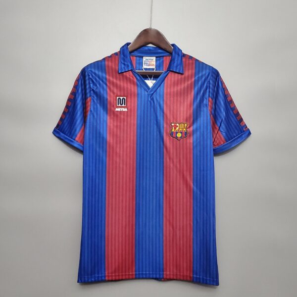 Barcelone Maillot Rétro 90/91 - Image 1