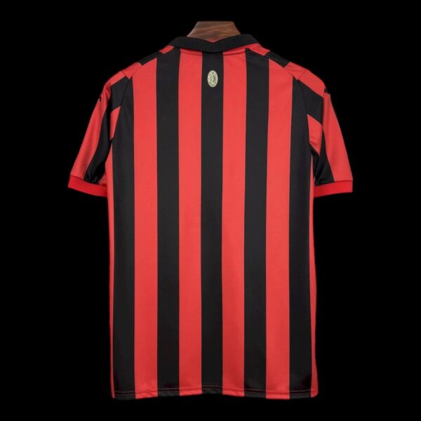 Milan AC 125th Anniversary Edition Retro Jersey Red - Image 2