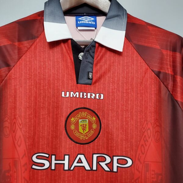 Manchester United Maillot Rétro 1996 - Image 8