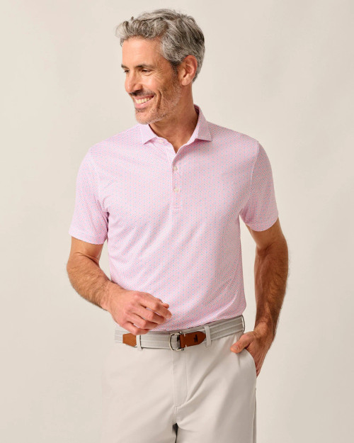 Johnnie-O Men's Emillio Performance Jersey Polo Shirt 